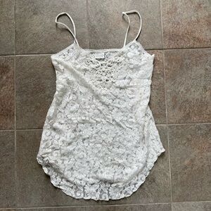 Adonna White Lace Dress/Slip